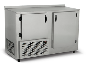 Balcão Refrigerado de Encosto 135 - 2 portas- Conservex