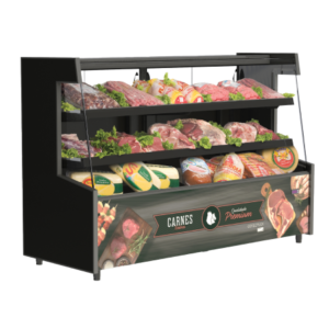 Balcão Refrigerado 2 Pistas - Açougue VIS-200 Conservex