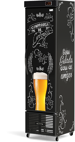 Cervejeira Refrigerada Slim 250 Litros - Conservex