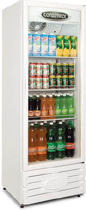 Expositor Refrigerado Vertical 400 Litros - Conservex